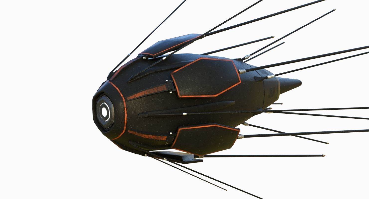 Space Probe 3D model_3