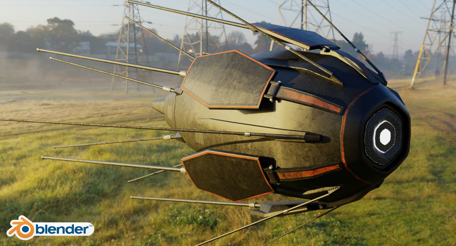 Space Probe 3D model_22