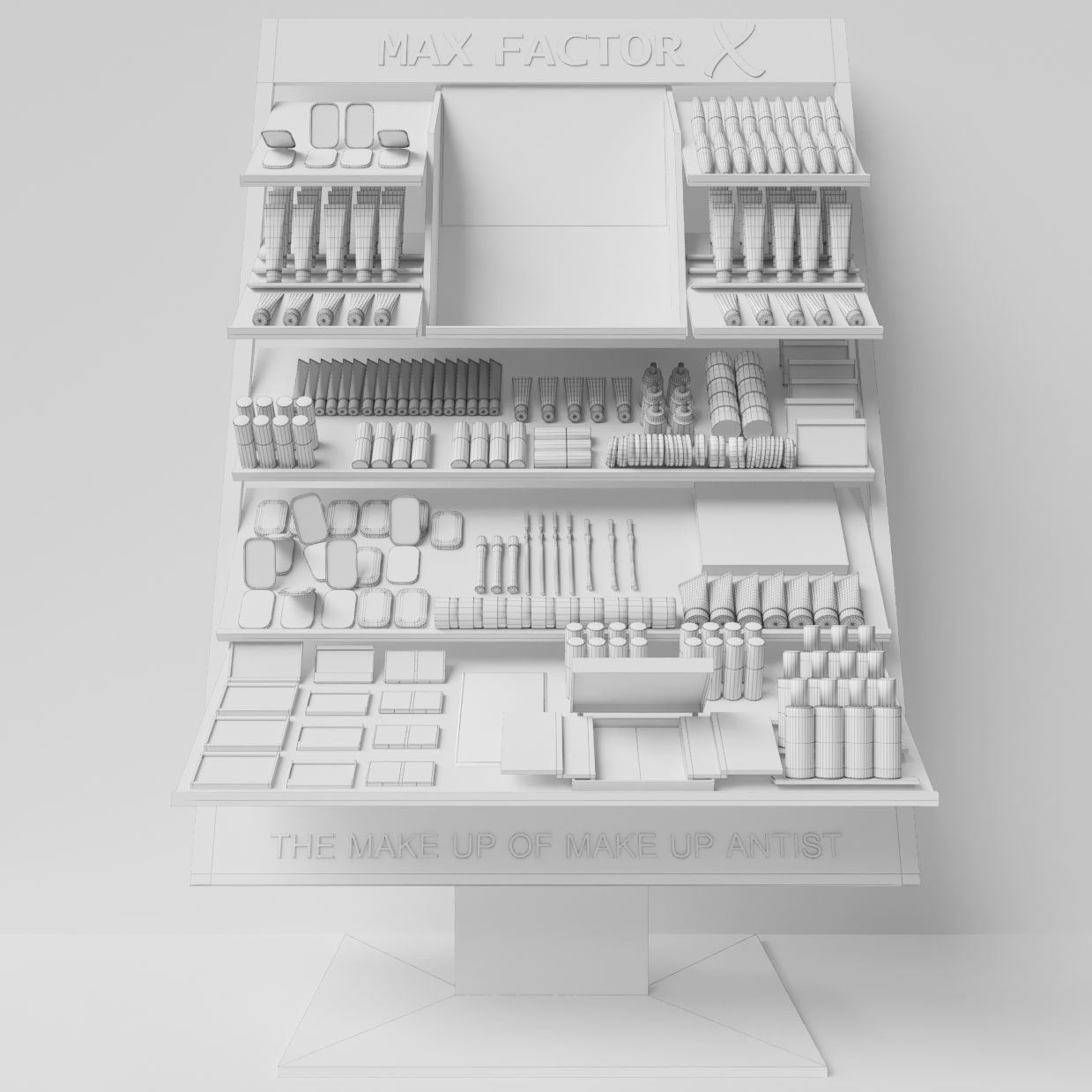 Cosmetic Set 6 Showcase 3D model_1