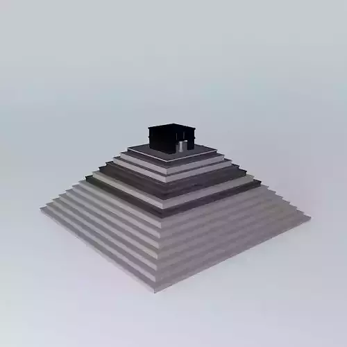 Incan temple Free 3D model