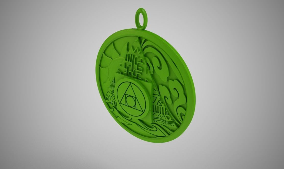 Alchemy Necklace 3D print model_14