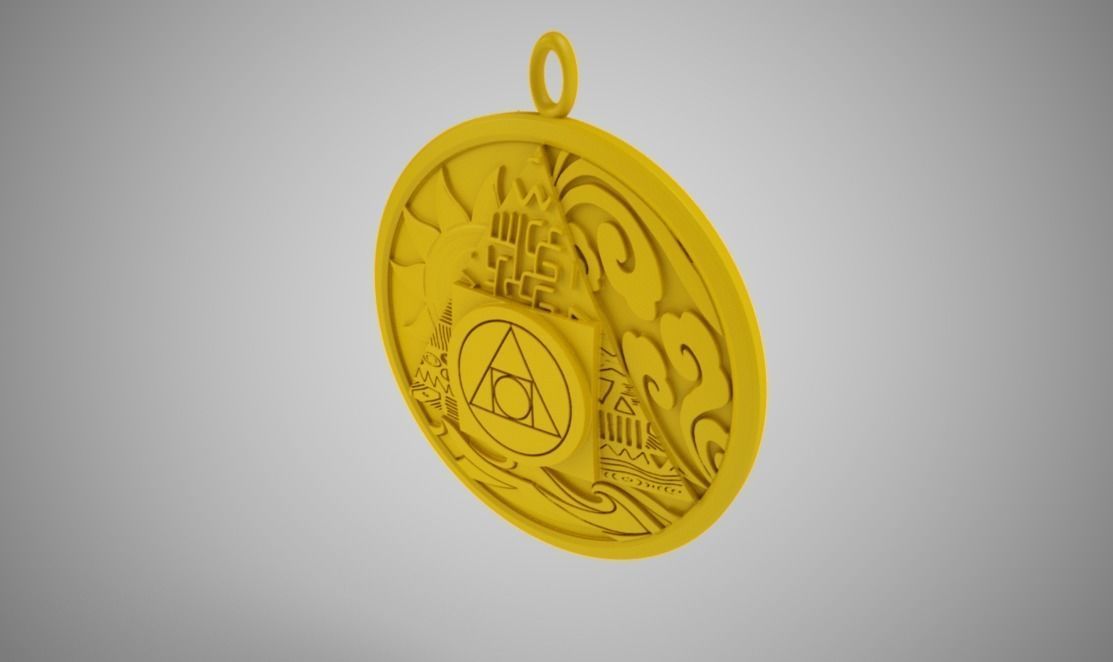 Alchemy Necklace 3D print model_15