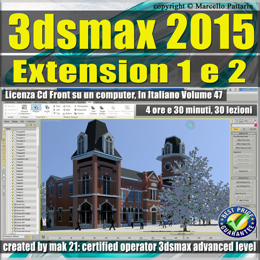 3ds max 2015 Extension 1 e 2 vol 47 CD front