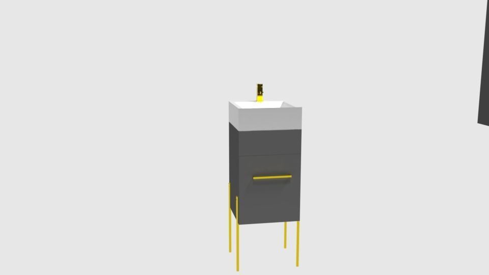 Premium Sink 3D model By Iammdshanto Free 3D model_2