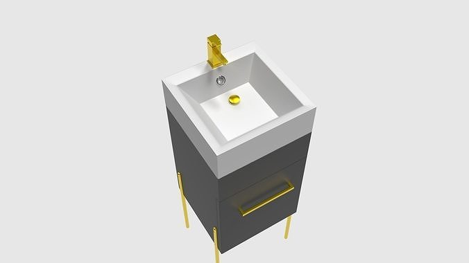 Premium Sink 3D model By Iammdshanto Free 3D model
