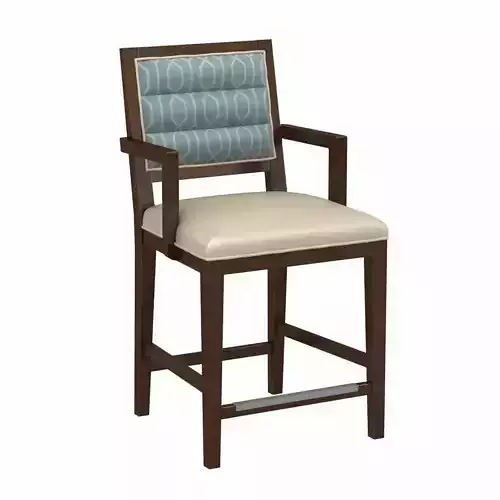Fairfield proctor counter stool 3d model 3D model