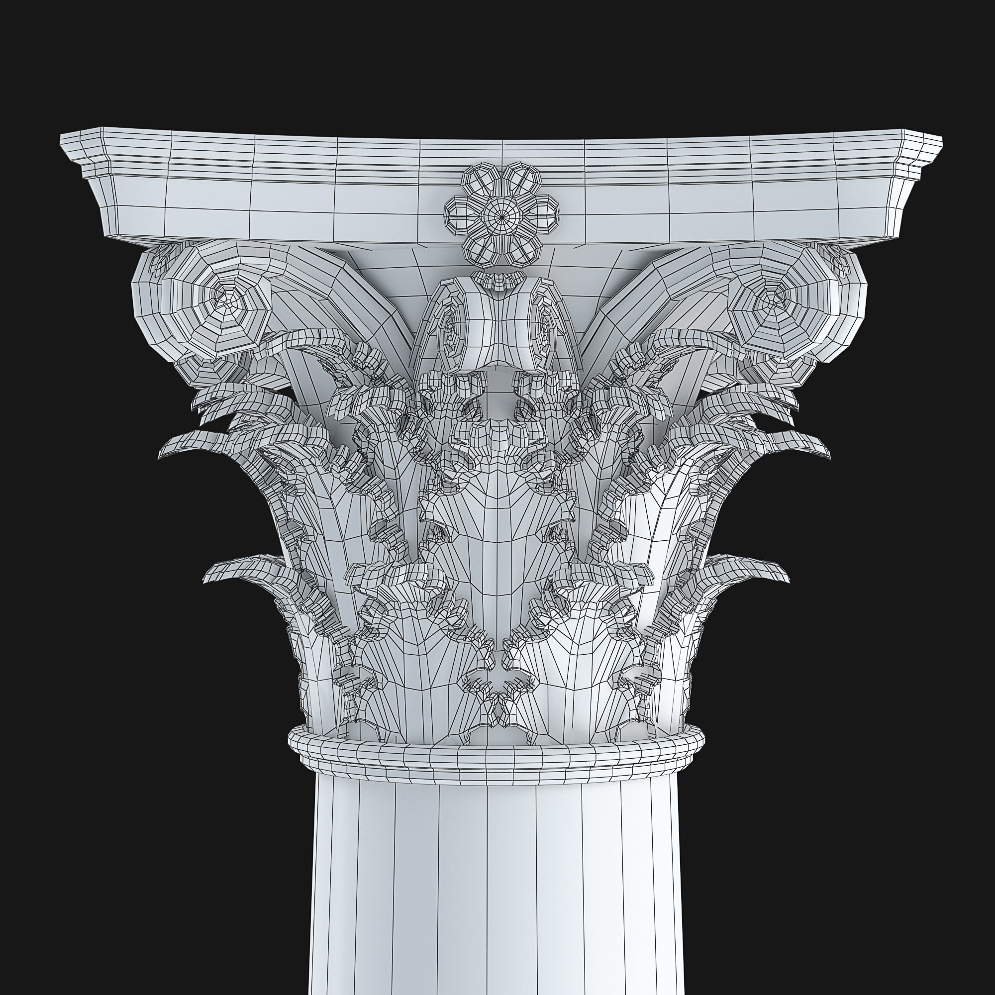 Column ompozite order 3D model_1