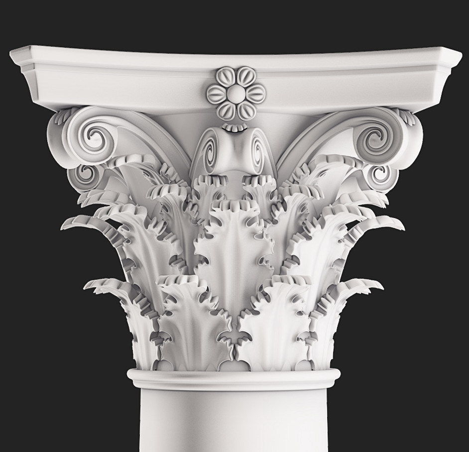 Column ompozite order 3D model_3