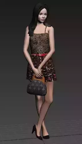 Female12 woman in dress