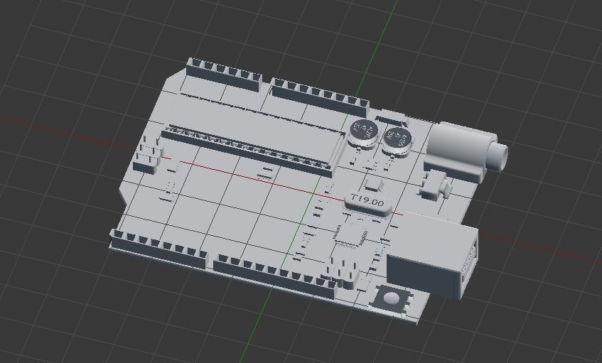 ARDUINO UNO 3D model_8