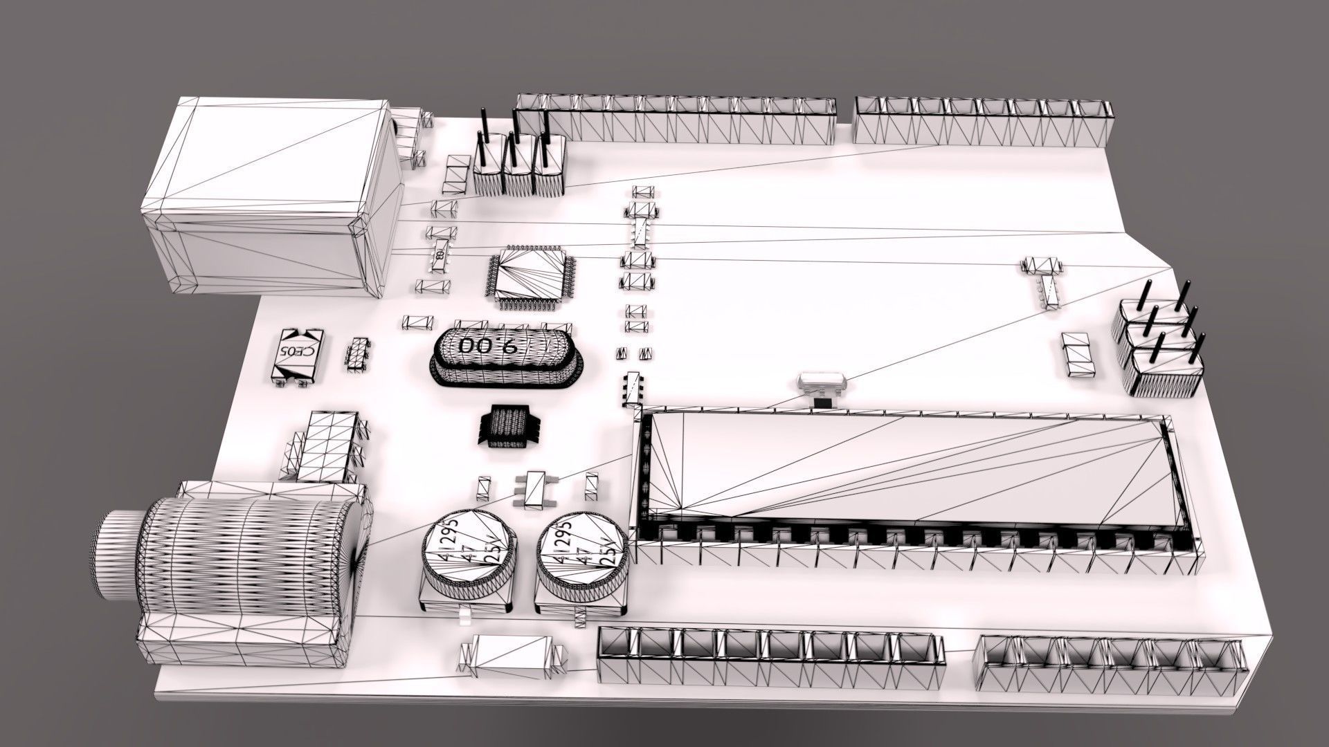 ARDUINO UNO 3D model_3