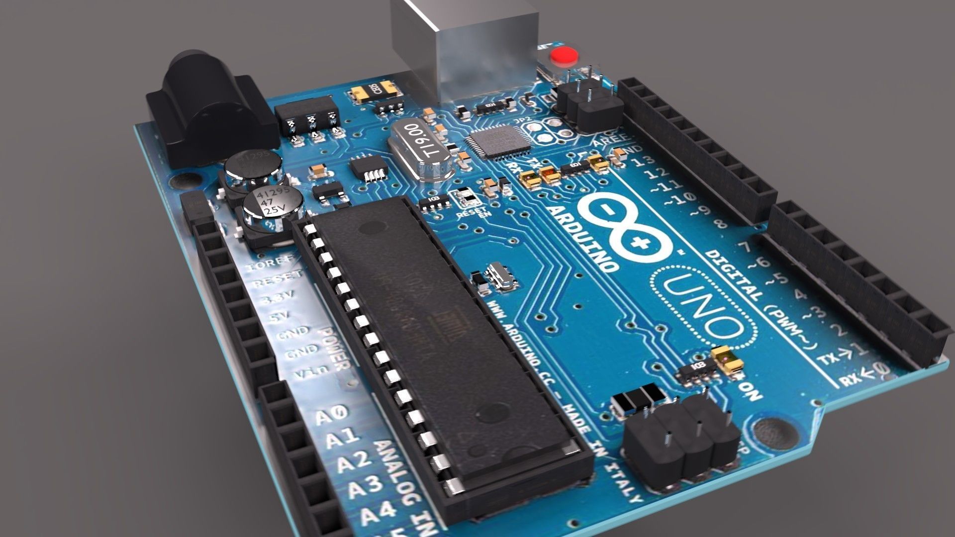 ARDUINO UNO 3D model_6
