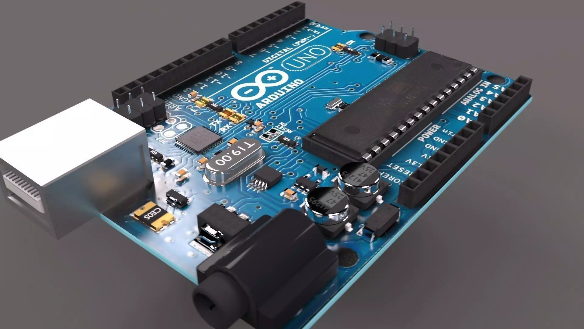 ARDUINO UNO 3D model_0