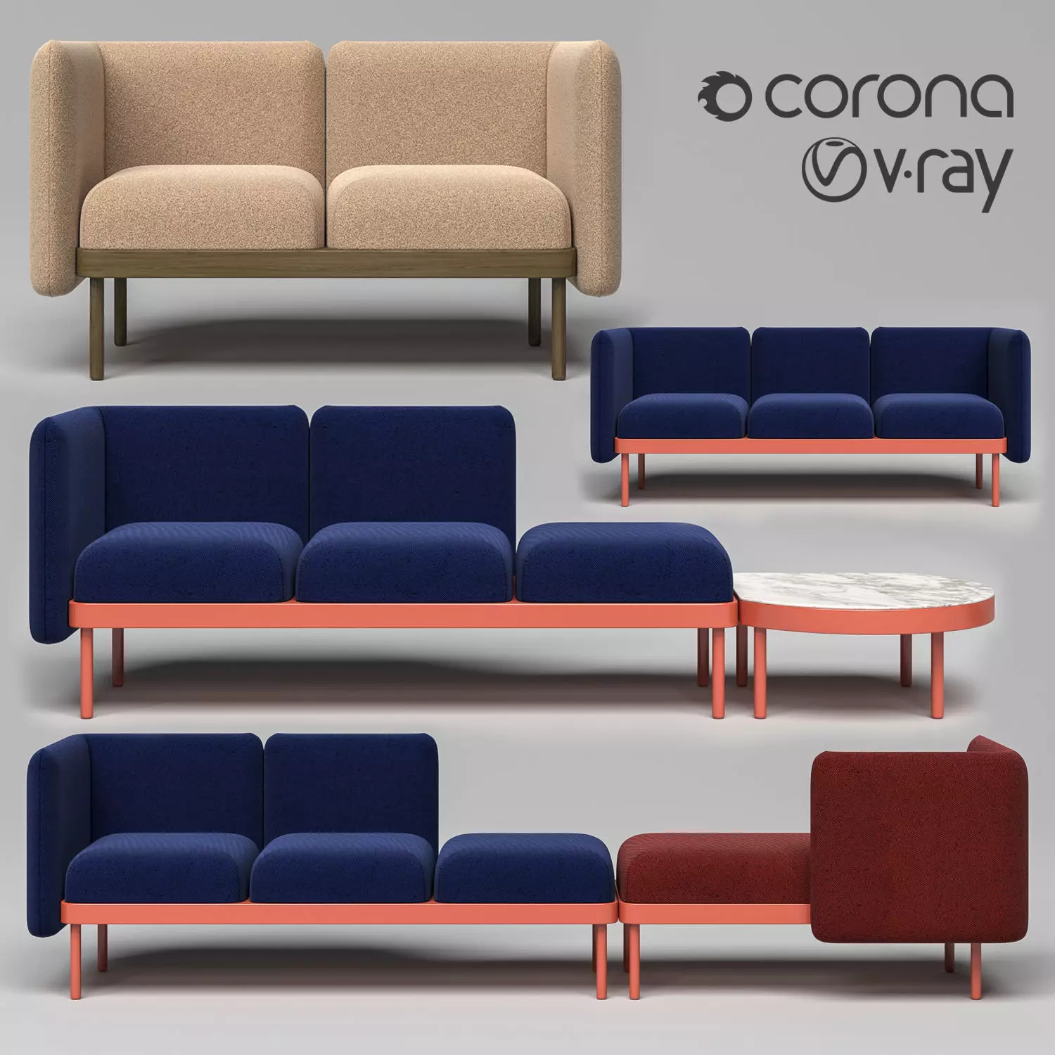 Sancal Mosaico 3D model