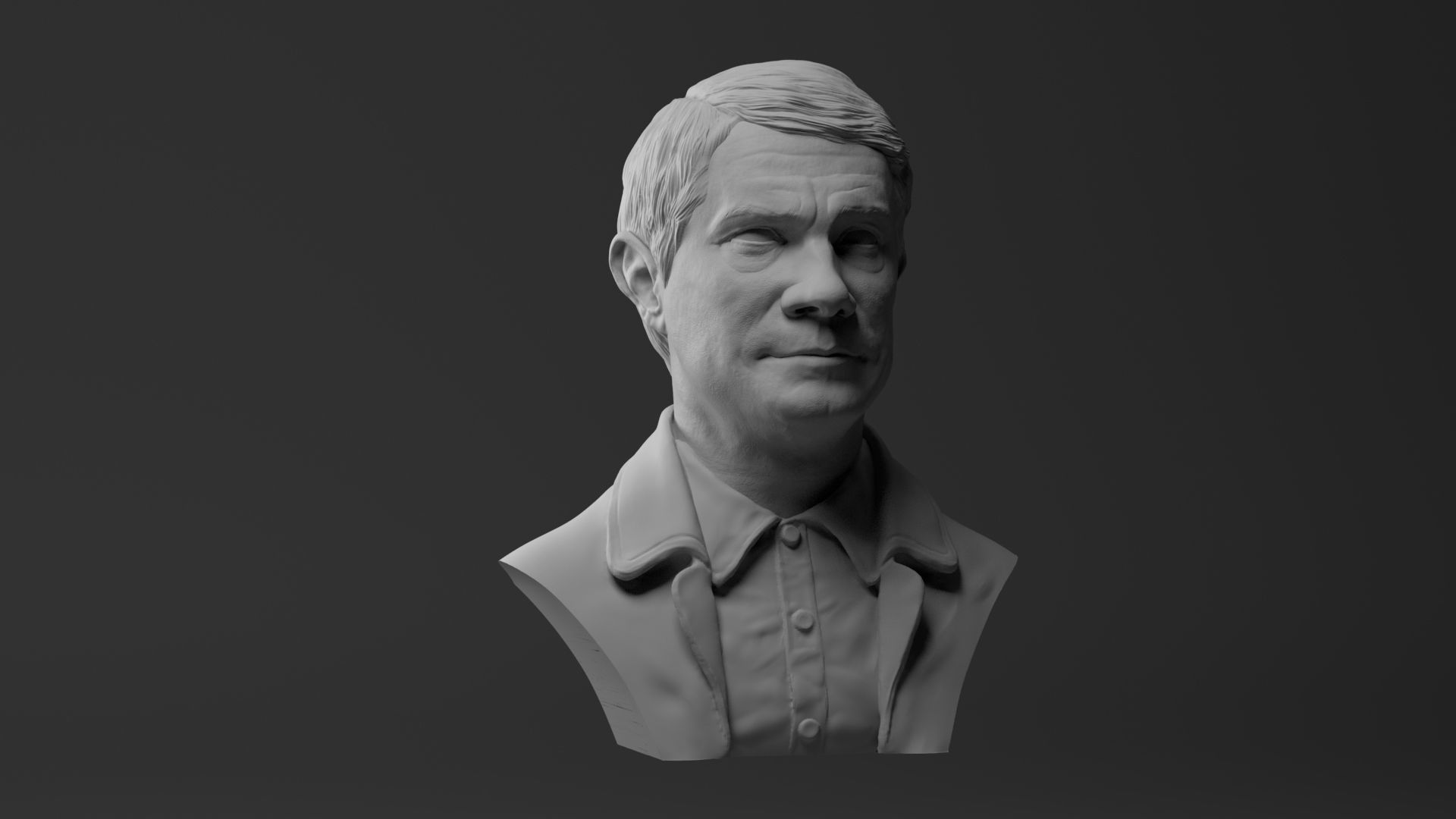 Martin Freeman John Watson - from Sherlock 3D print model_4