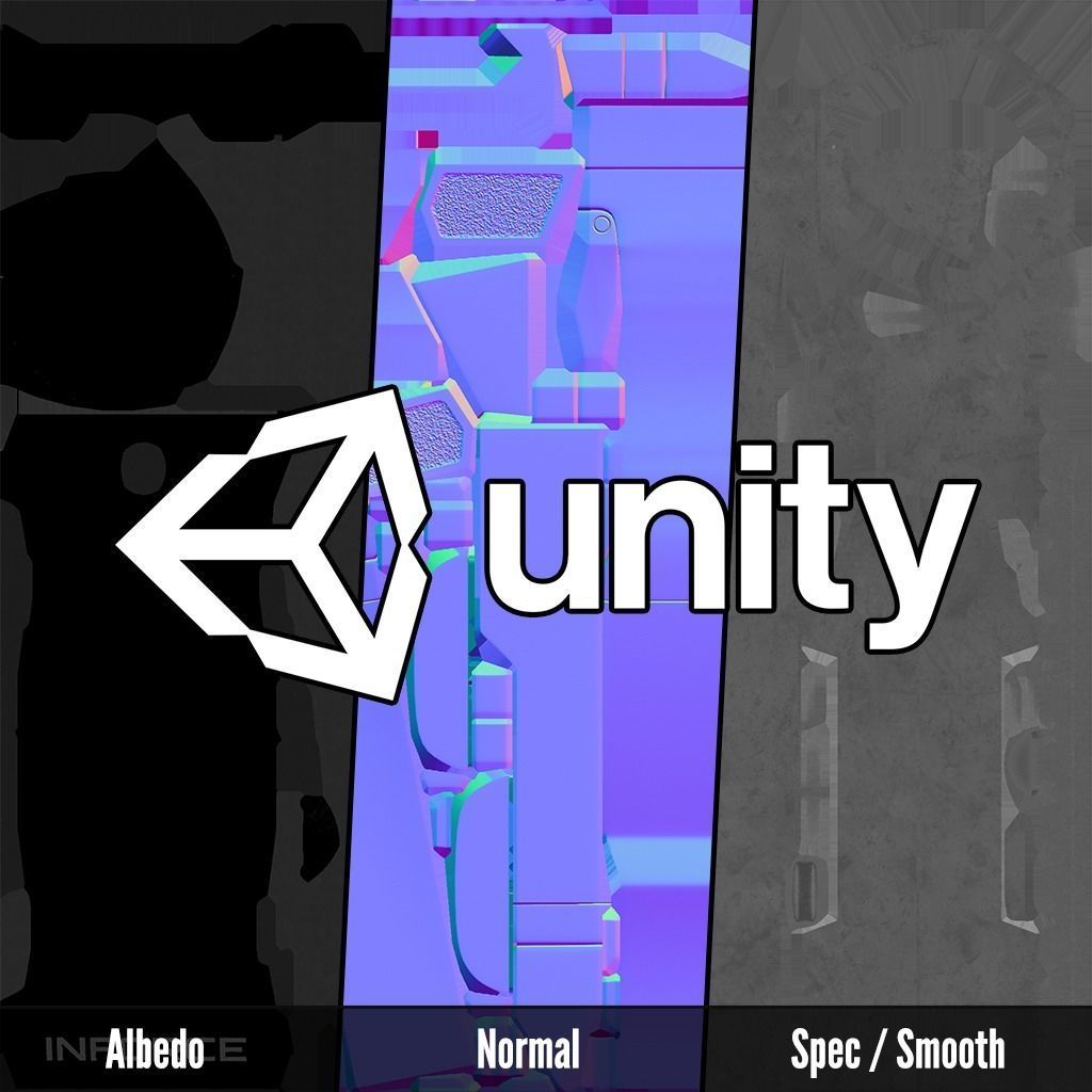 Inforce APL Handgun Weapon Mounted Light Low-poly 3D model_21