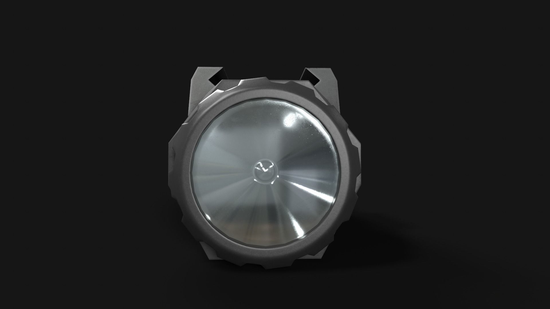 Inforce APL Handgun Weapon Mounted Light Low-poly 3D model_10