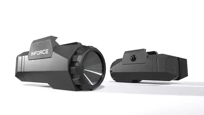 Inforce APL Handgun Weapon Mounted Light Low-poly 3D model