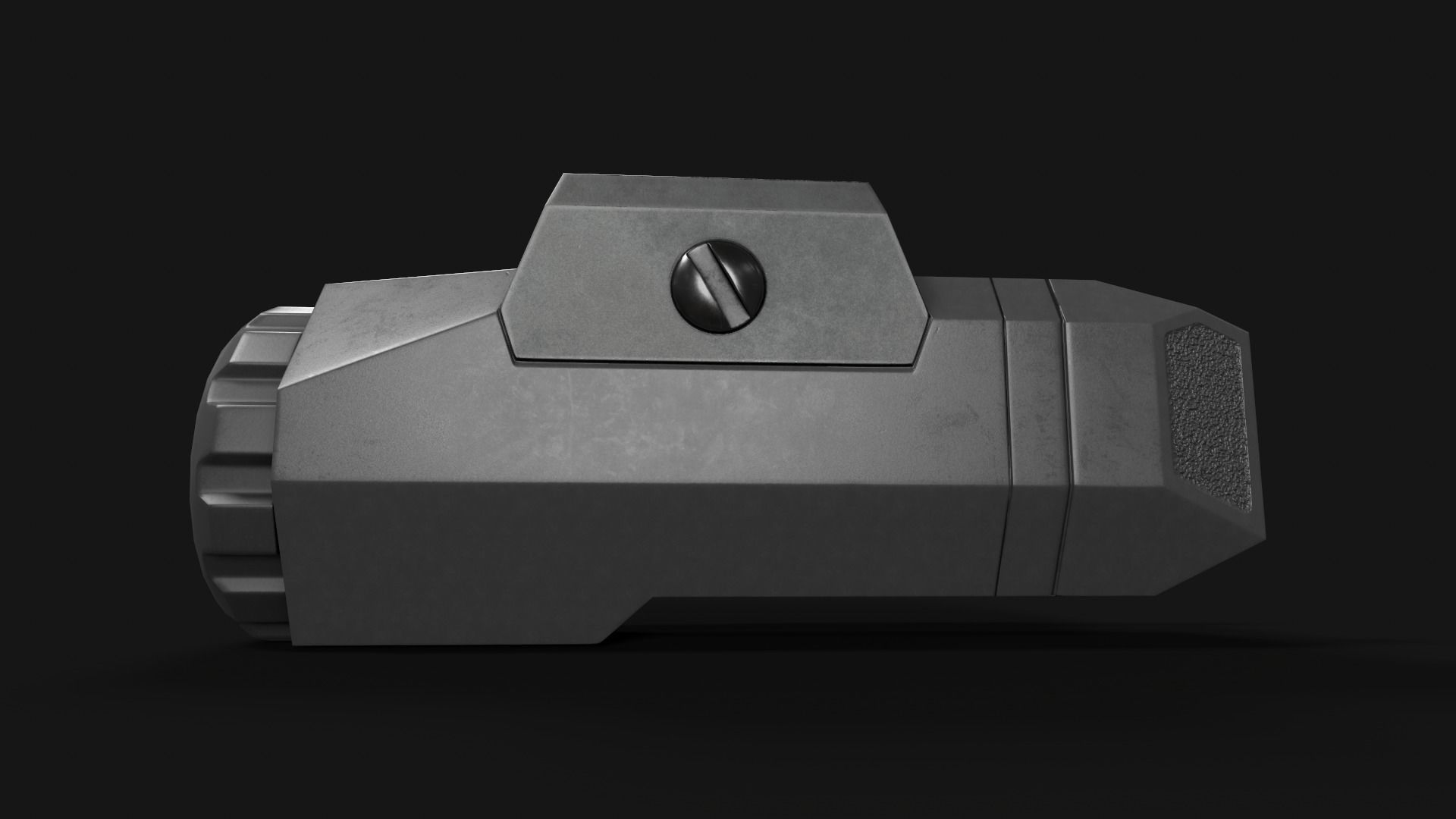 Inforce APL Handgun Weapon Mounted Light Low-poly 3D model_4