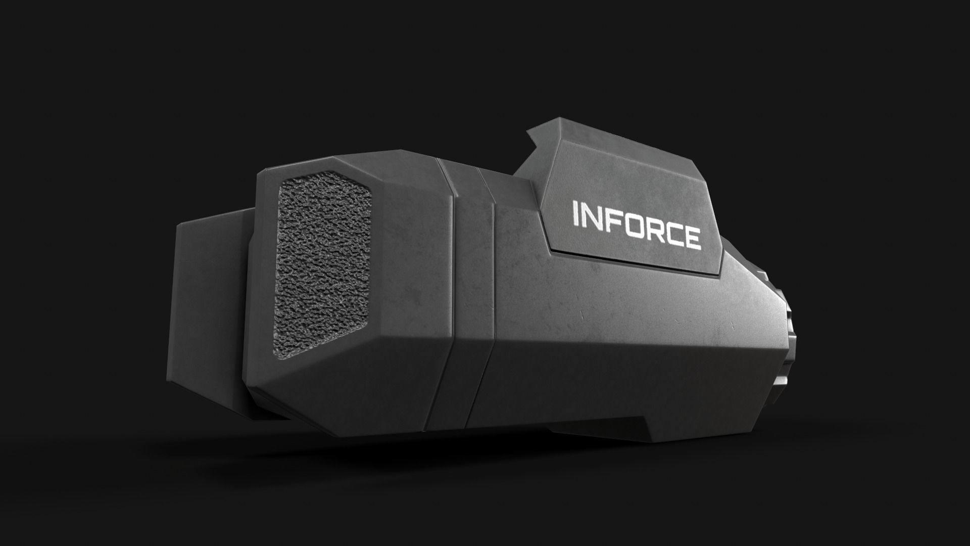 Inforce APL Handgun Weapon Mounted Light Low-poly 3D model_7