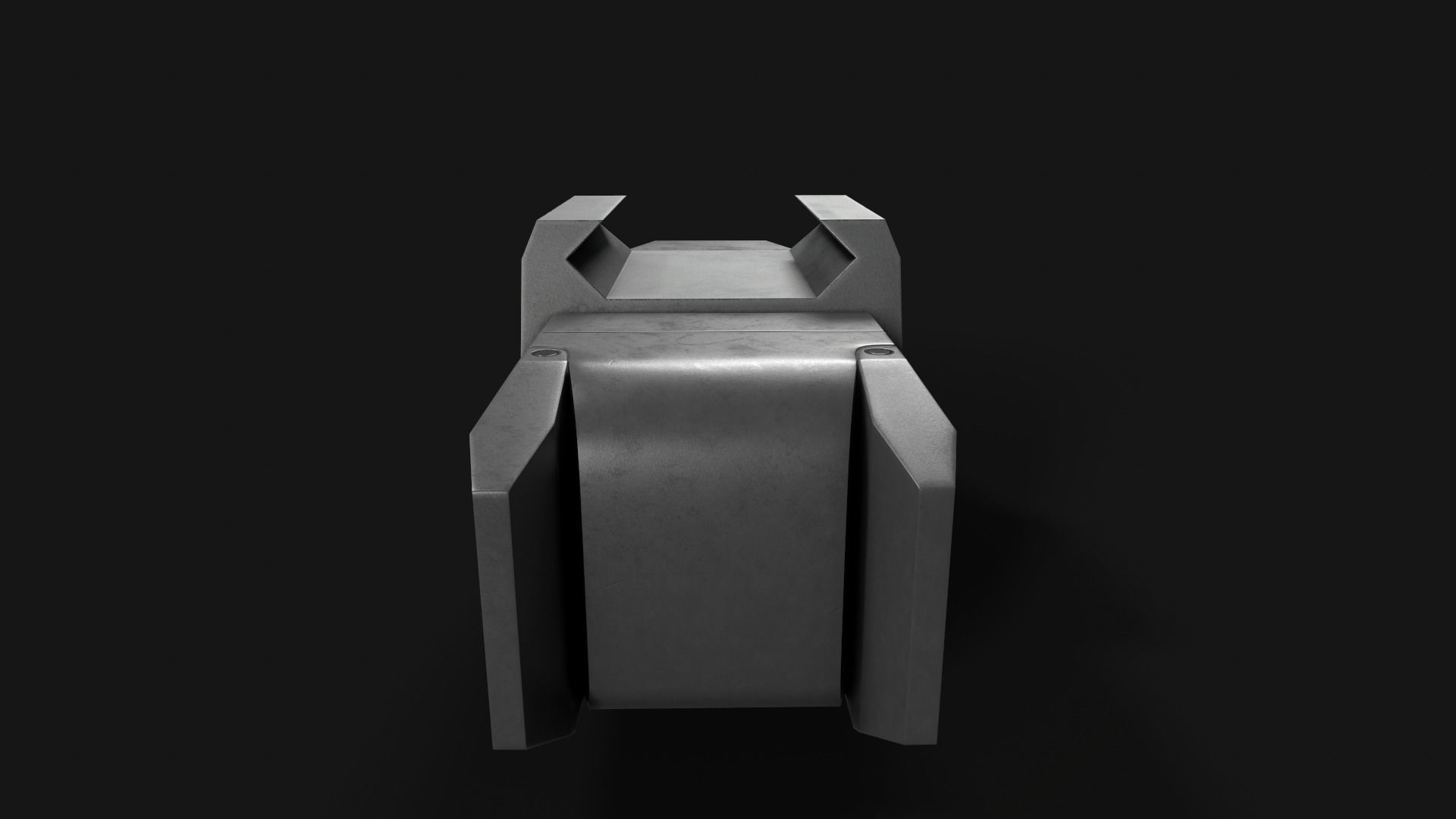 Inforce APL Handgun Weapon Mounted Light Low-poly 3D model_6