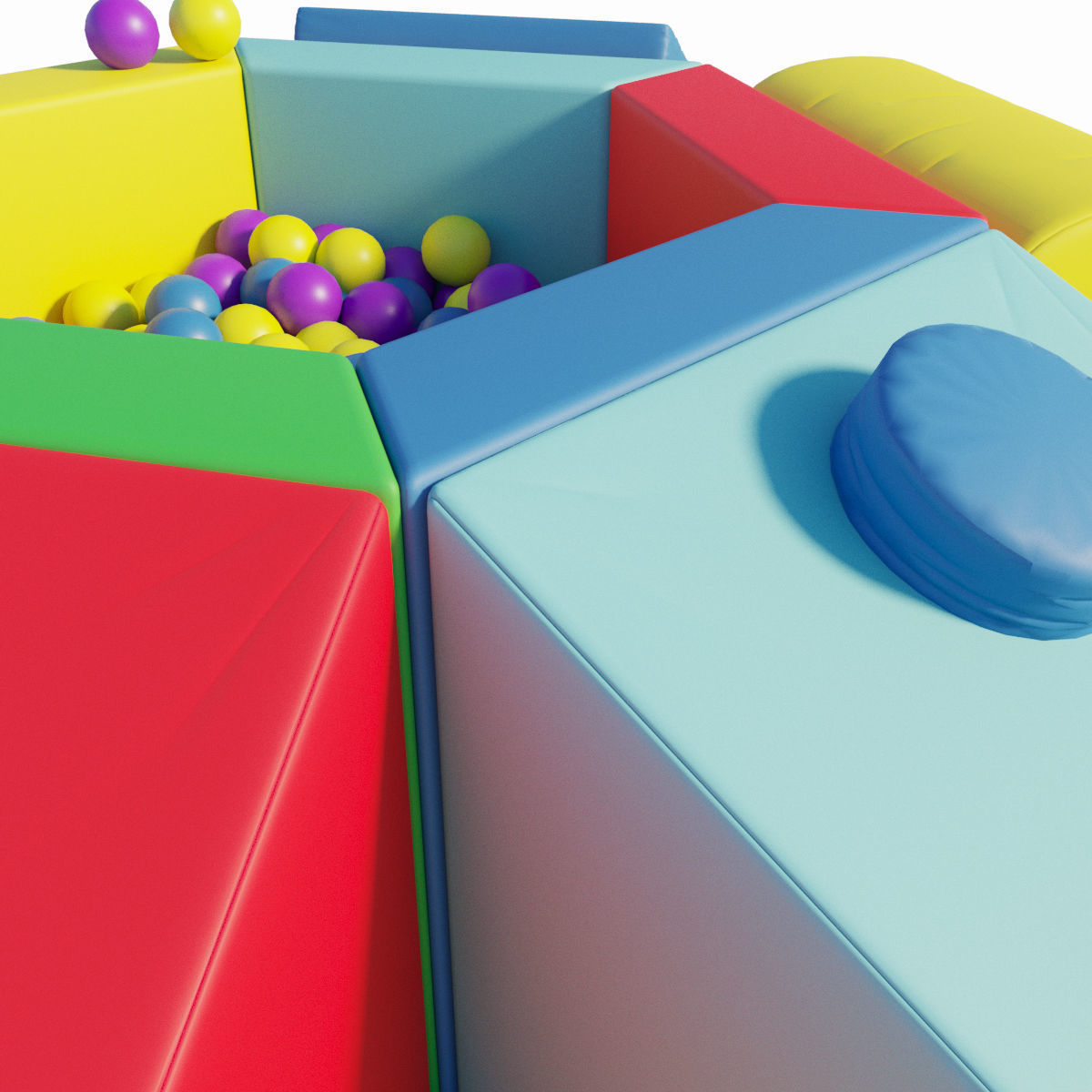 Childrens play area 3D model_3