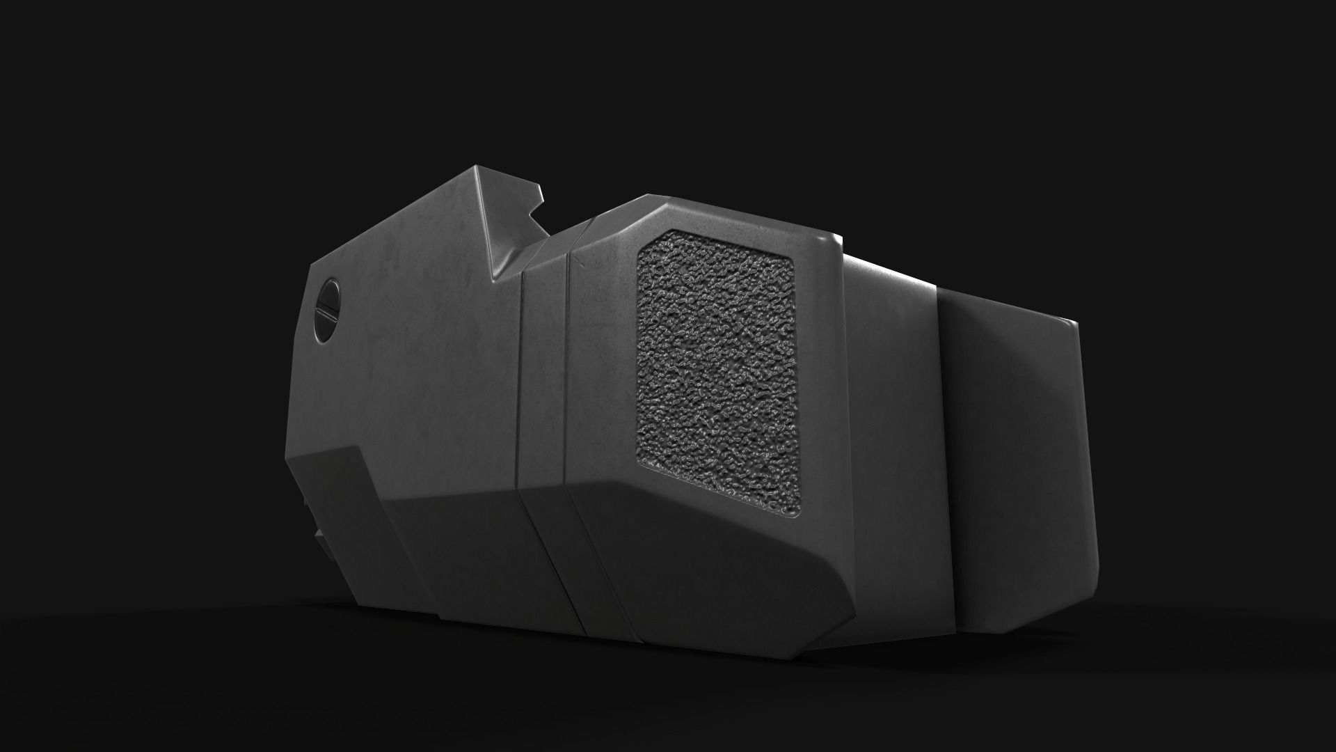 Inforce APLc Compact Handgun Weapon Mounted Light Low-poly 3D model_5