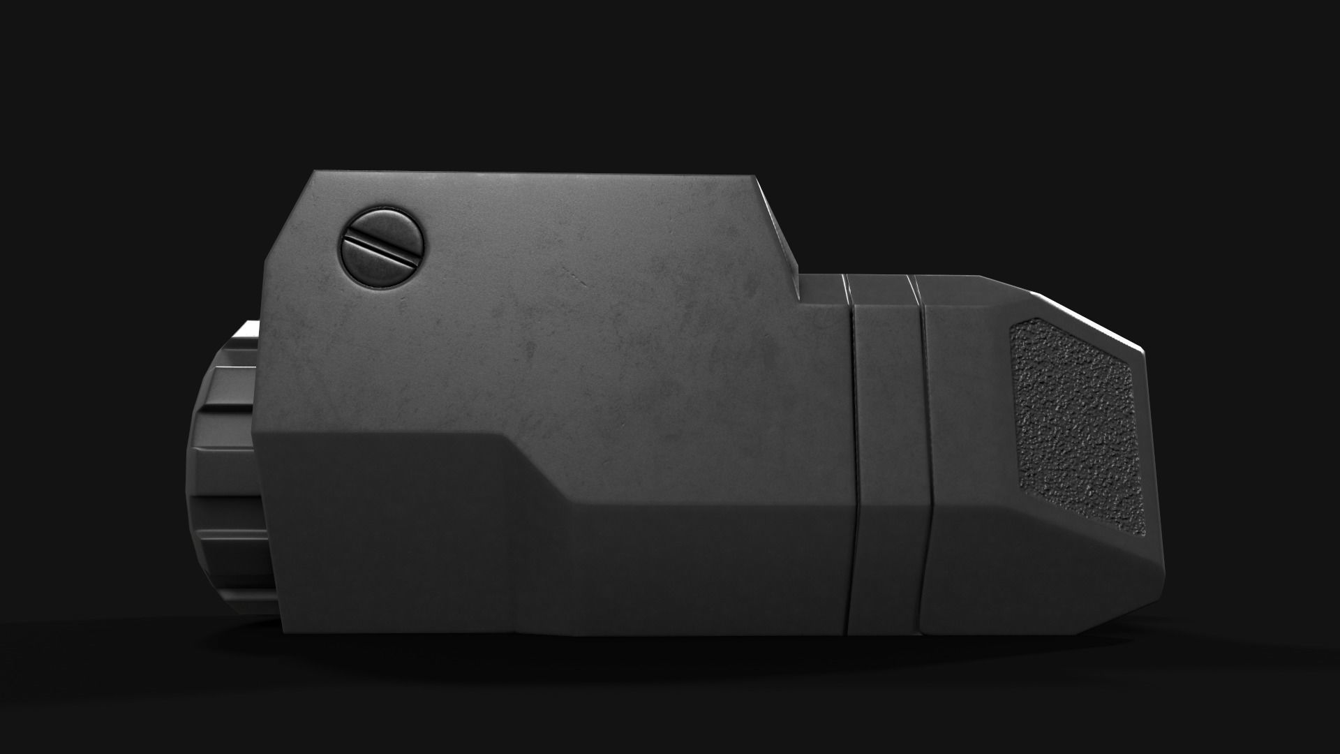 Inforce APLc Compact Handgun Weapon Mounted Light Low-poly 3D model_4