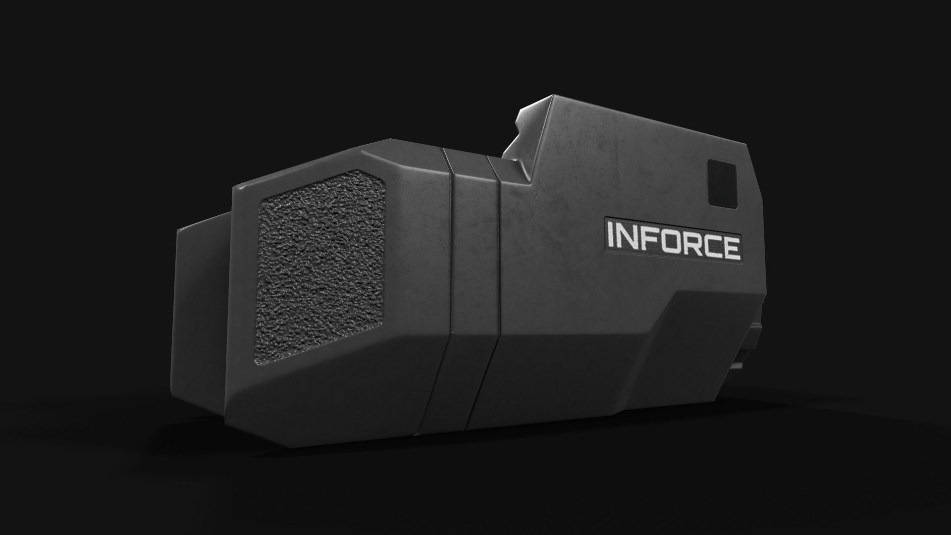 Inforce APLc Compact Handgun Weapon Mounted Light Low-poly 3D model_7
