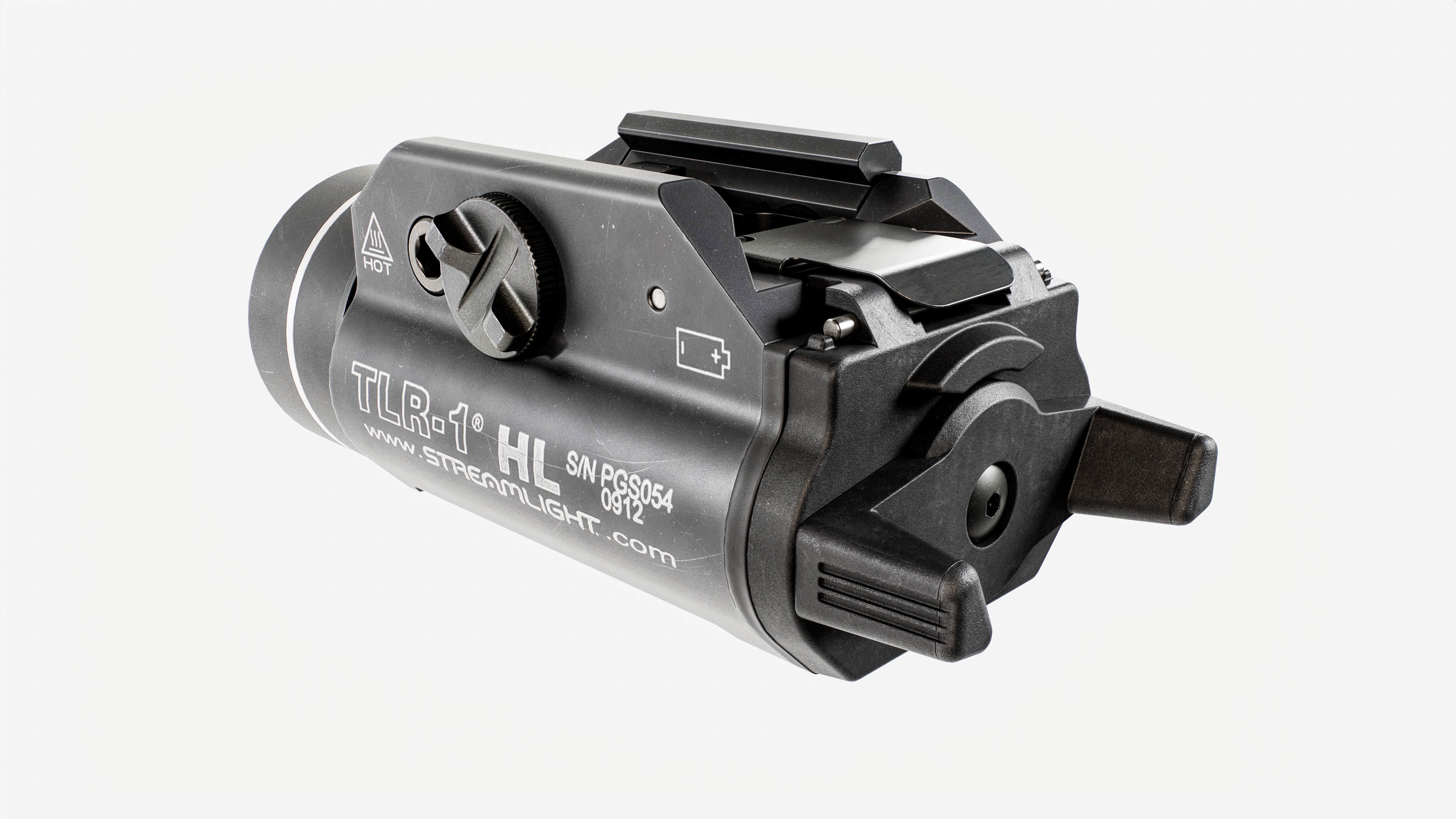 Streamlight TLR1-HL Handgun Weapon Mounted Light Low-poly 3D model_4