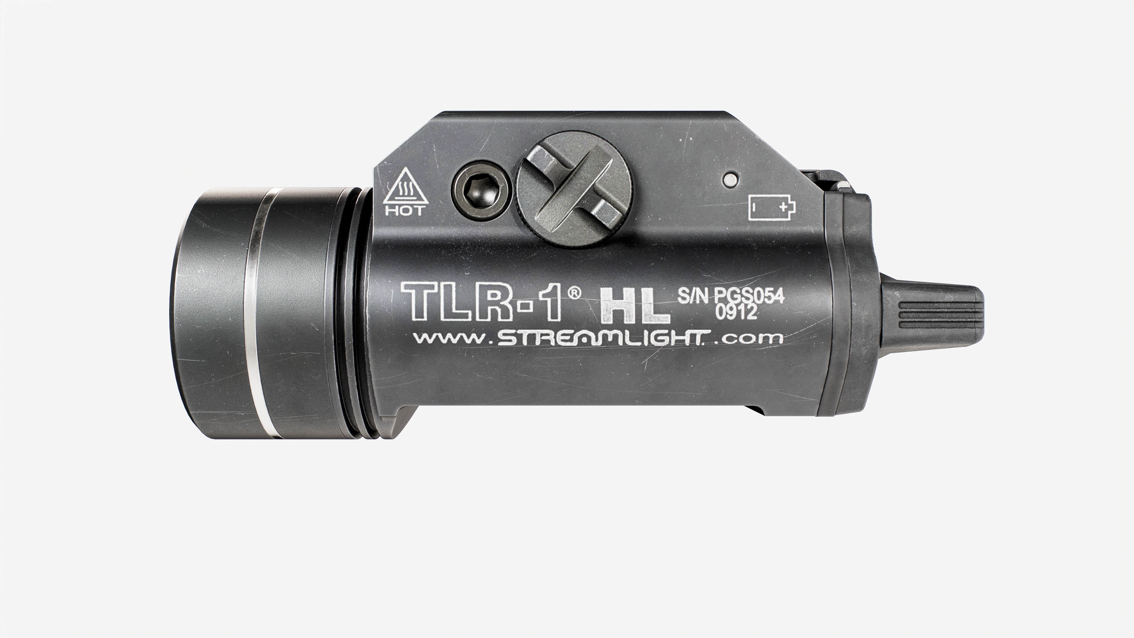 Streamlight TLR1-HL Handgun Weapon Mounted Light Low-poly 3D model_2