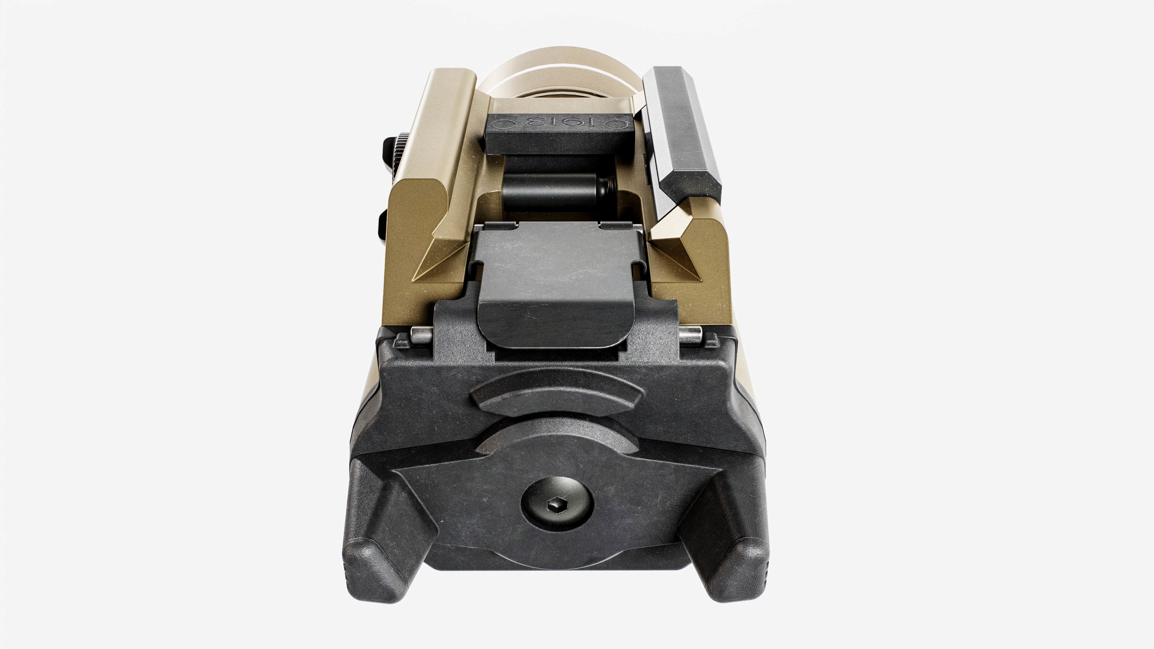 Streamlight TLR1-HL Handgun Weapon Mounted Light Low-poly 3D model_7