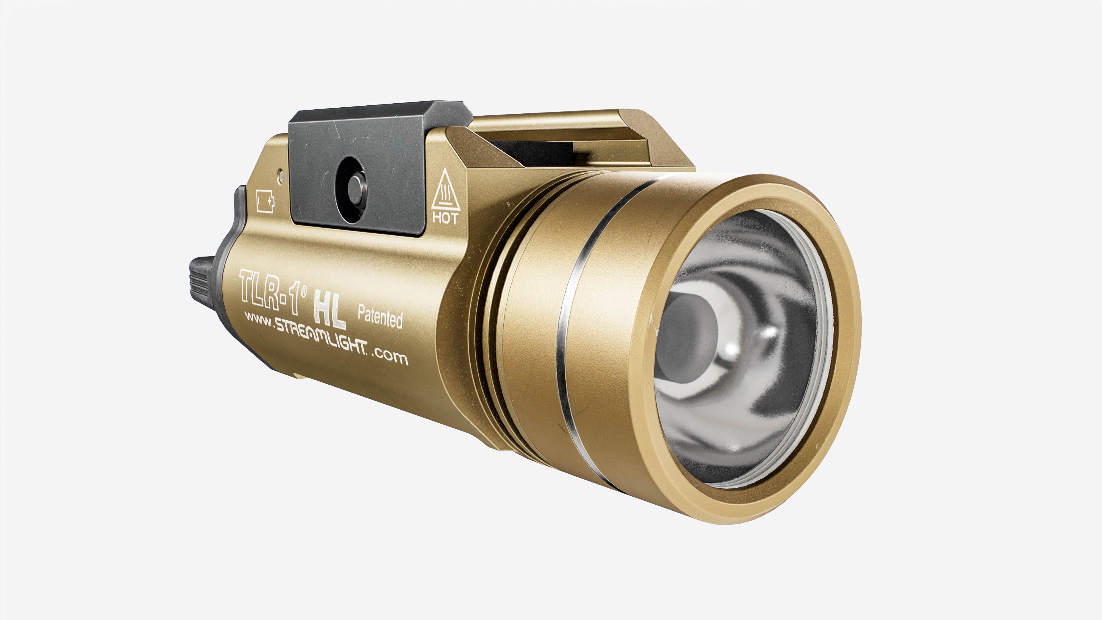 Streamlight TLR1-HL Handgun Weapon Mounted Light Low-poly 3D model_14