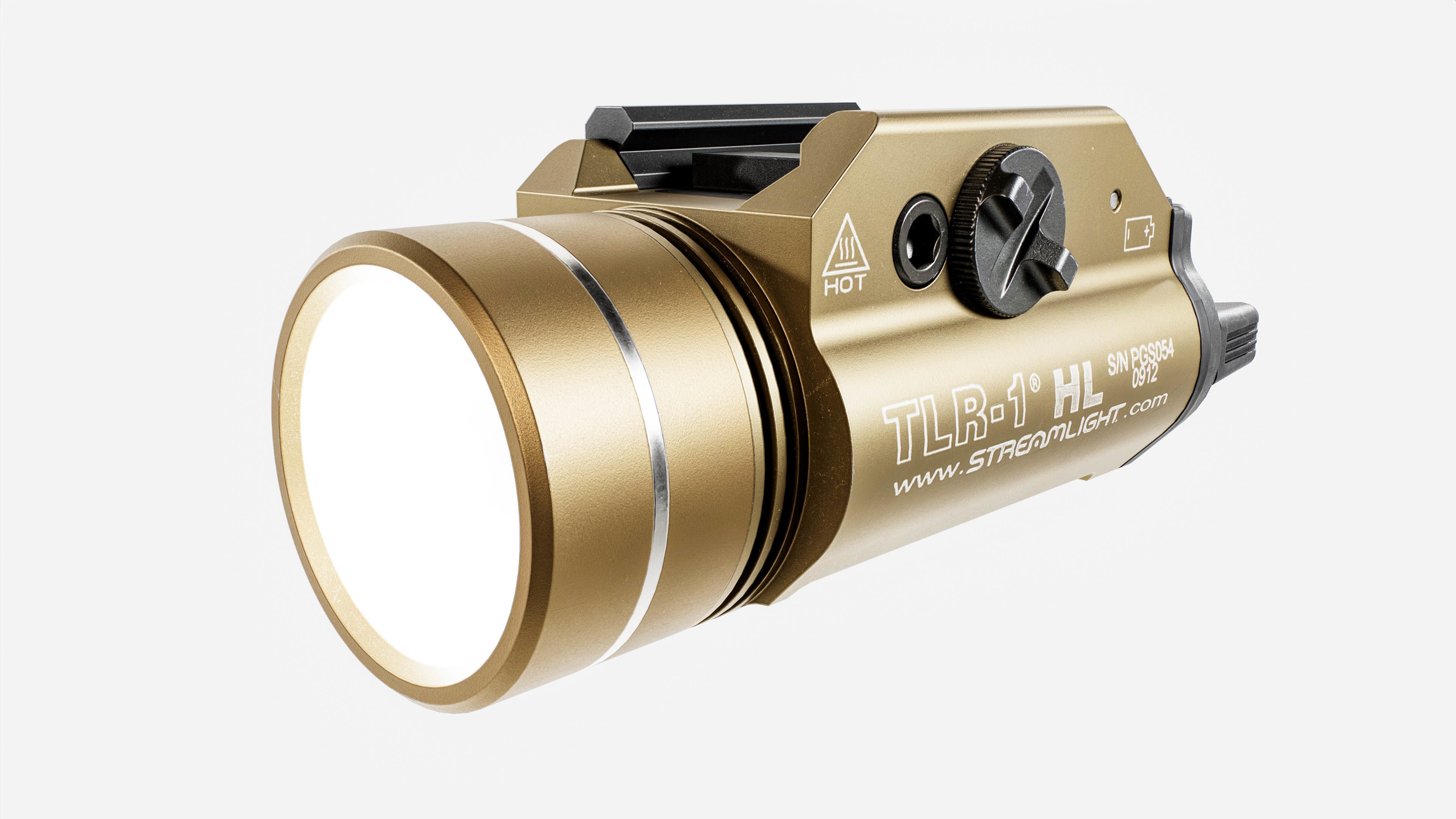 Streamlight TLR1-HL Handgun Weapon Mounted Light Low-poly 3D model_20