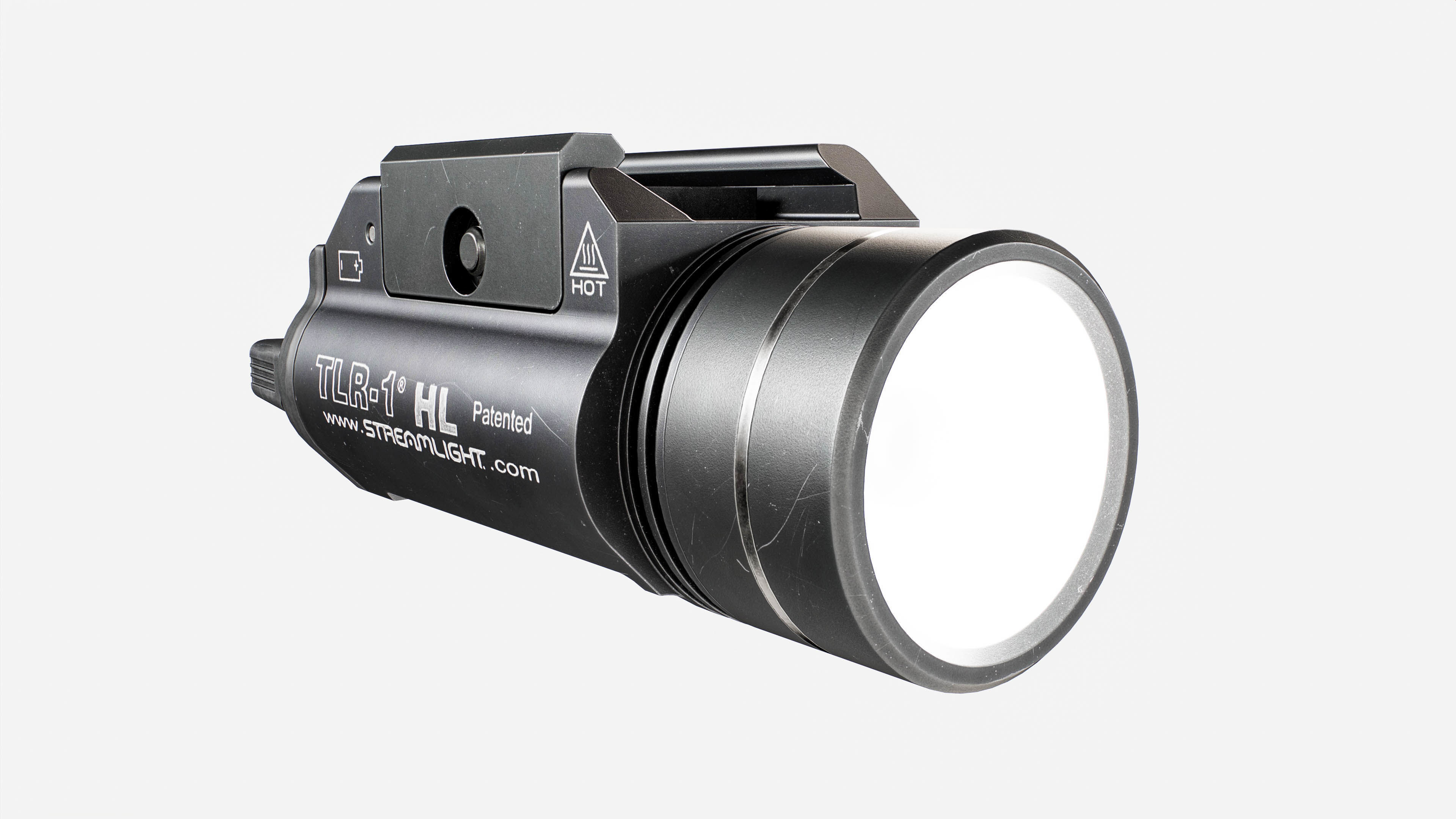 Streamlight TLR1-HL Handgun Weapon Mounted Light Low-poly 3D model_13