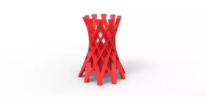 Vase for flowers 2 3D print model