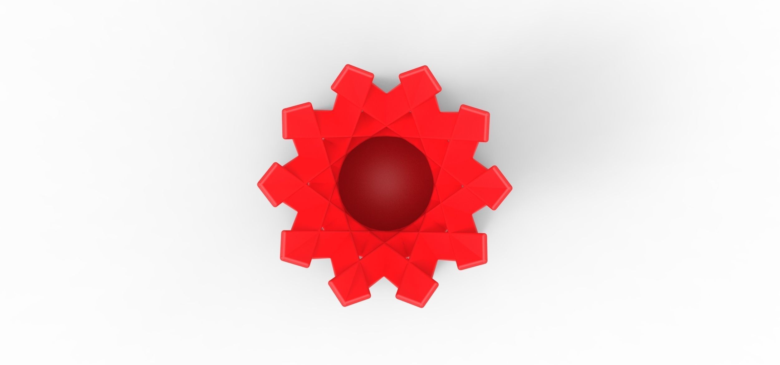 Vase for flowers 2 3D print model_4