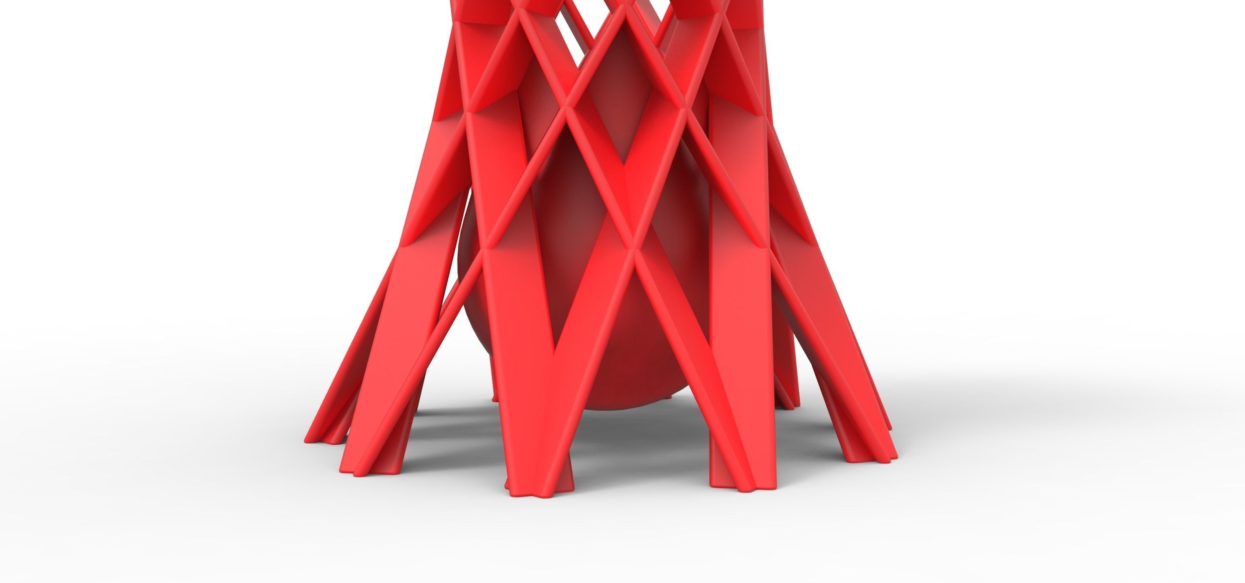 Vase for flowers 2 3D print model_6