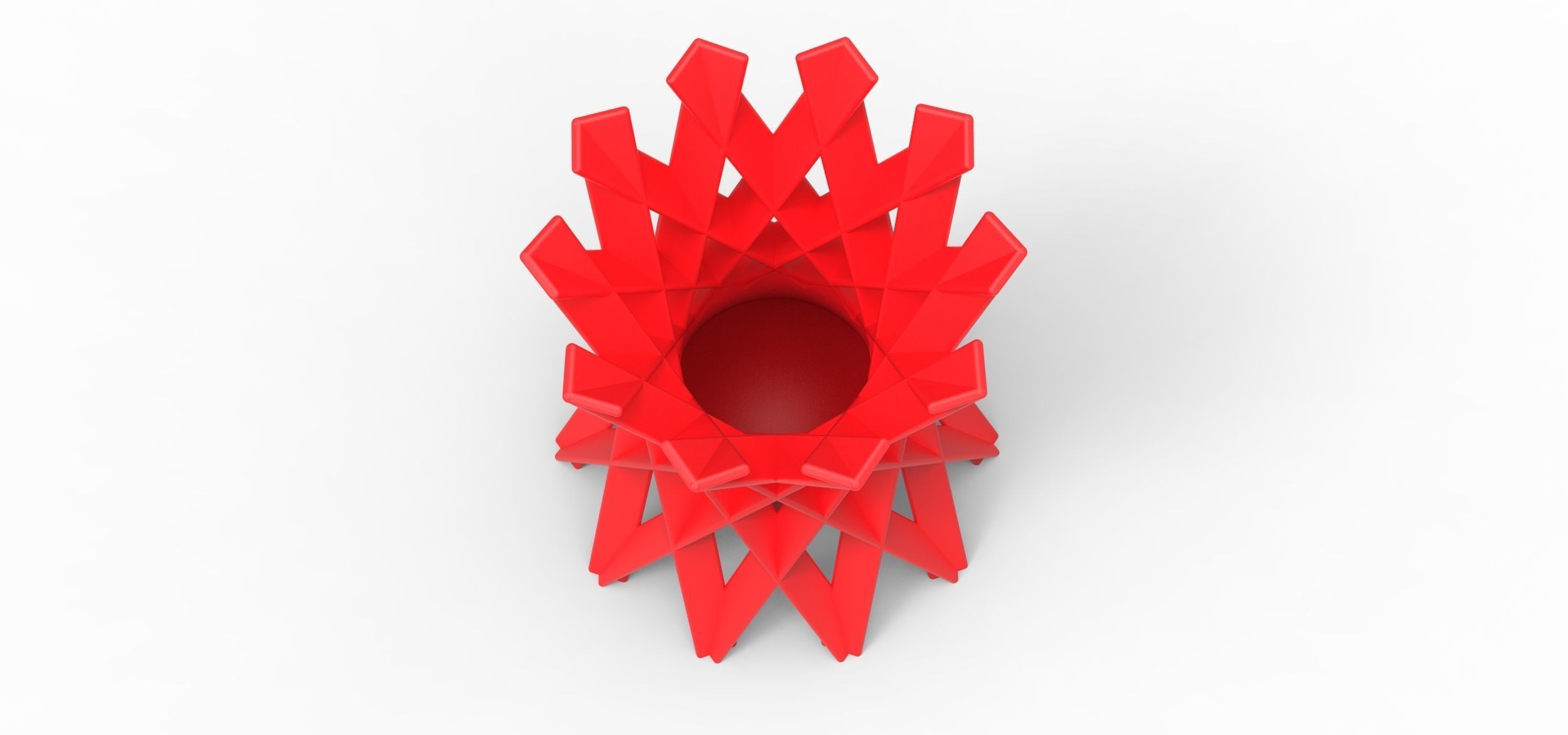 Vase for flowers 2 3D print model_3