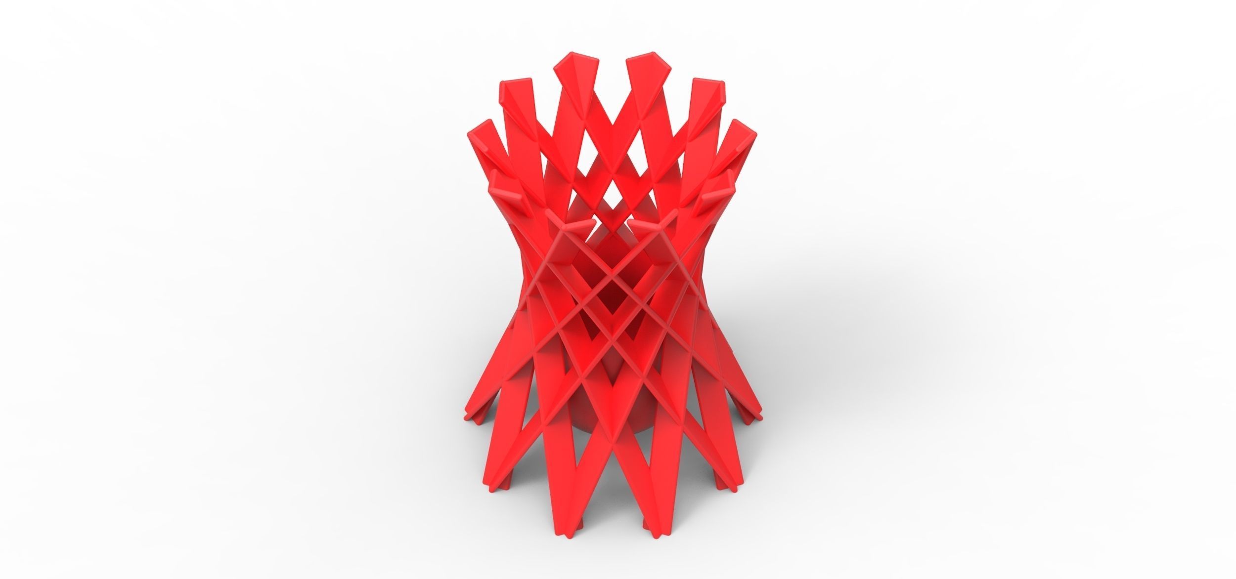 Vase for flowers 2 3D print model_2