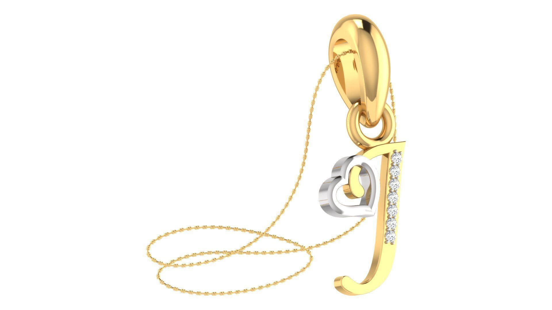 26 Alphabets Pendant Collection 3dm stl printable  3D print model_66