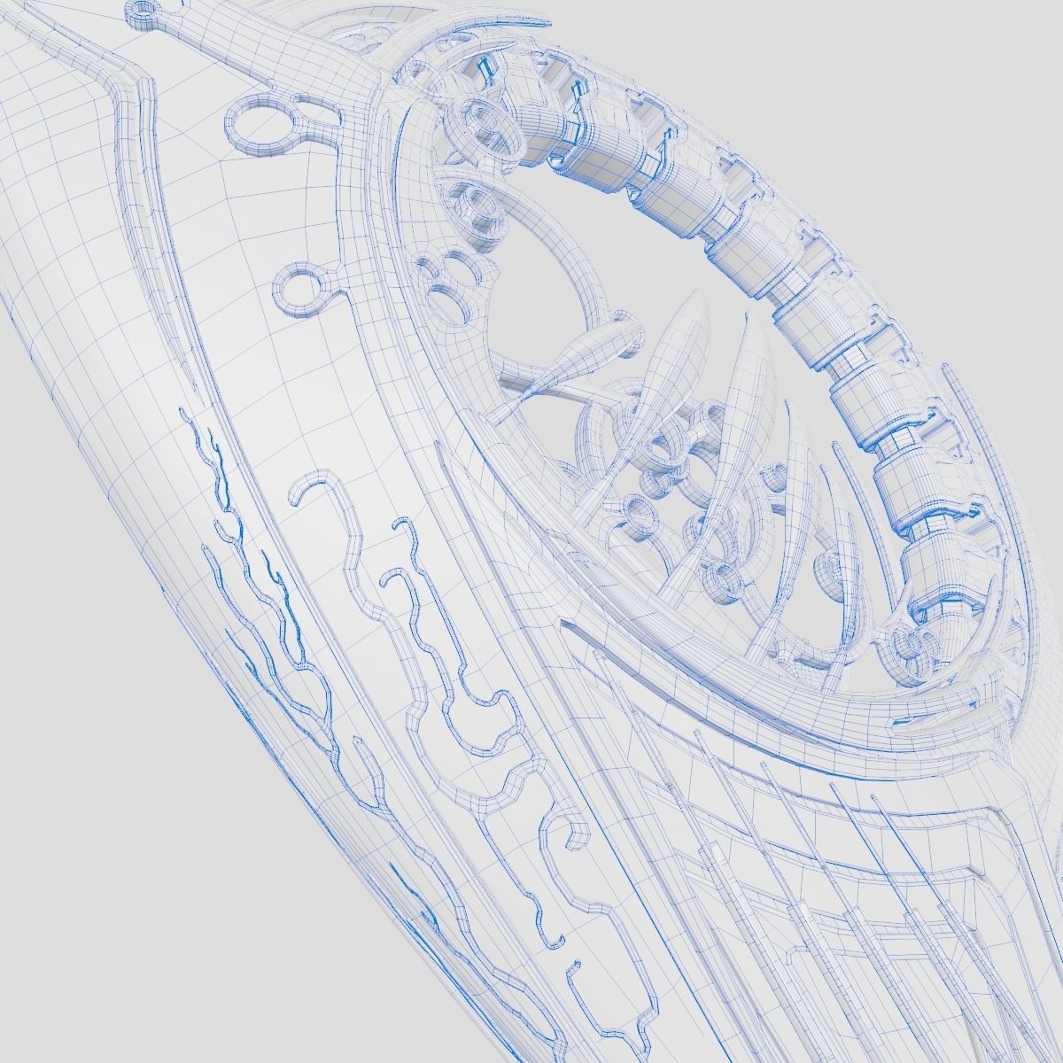 Alien Spaceship 3D model_18