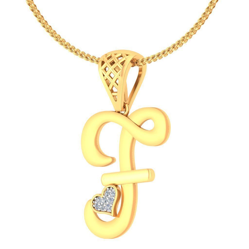 26 Alphabets letter Pendant Collection 3dm stl printable  3D print model_27