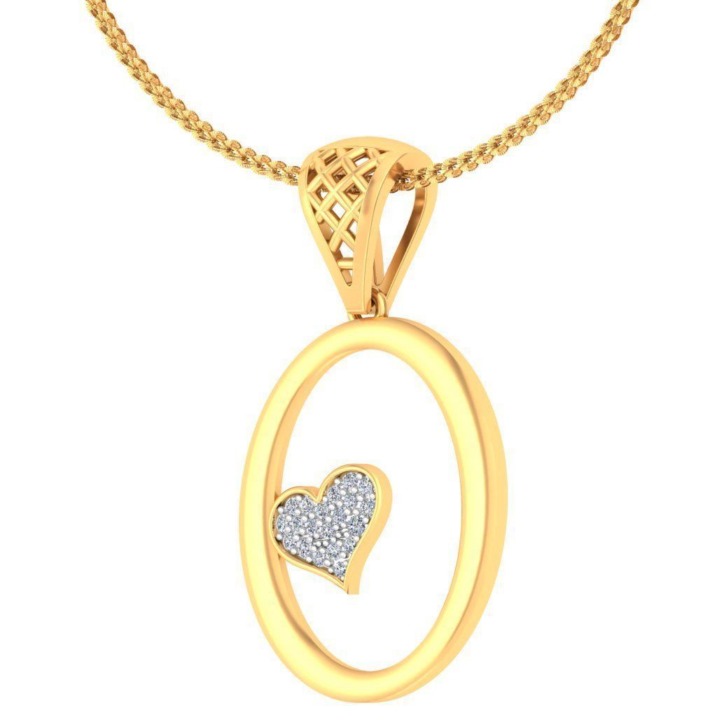 26 Alphabets letter Pendant Collection 3dm stl printable  3D print model_71