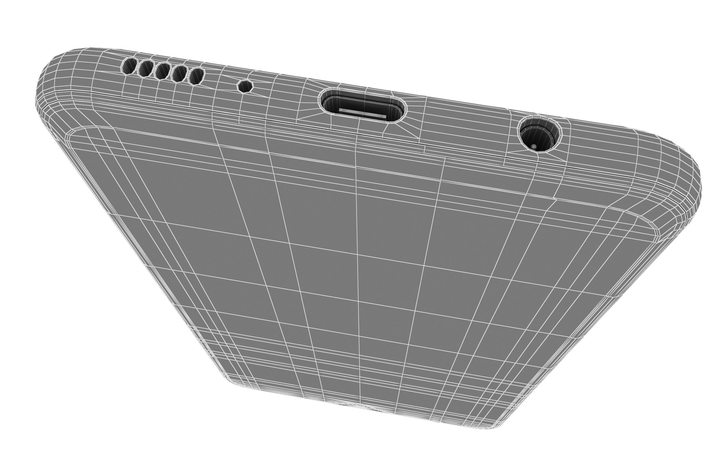 Samsung Galaxy M20 Blue 3D model_21