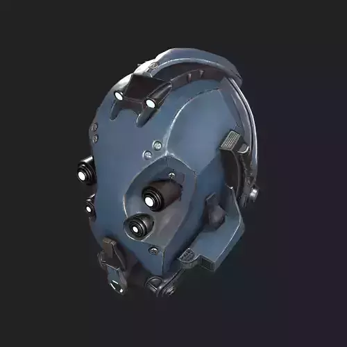 Scifi helmet ver 6
