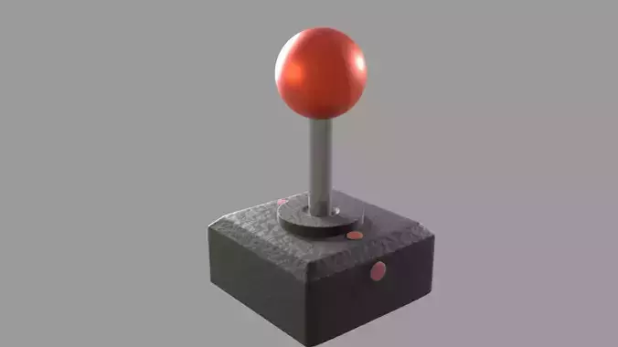 Classic Joystick 3D model