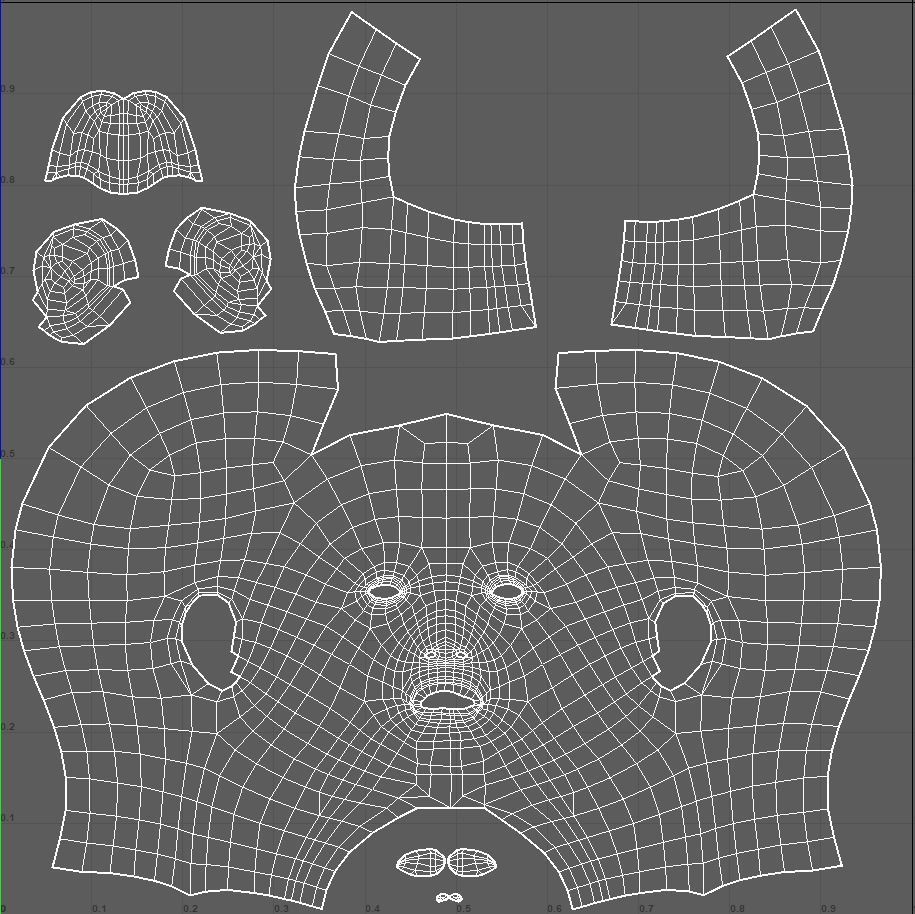 Realistic Female Head 3D Model 3D model_13