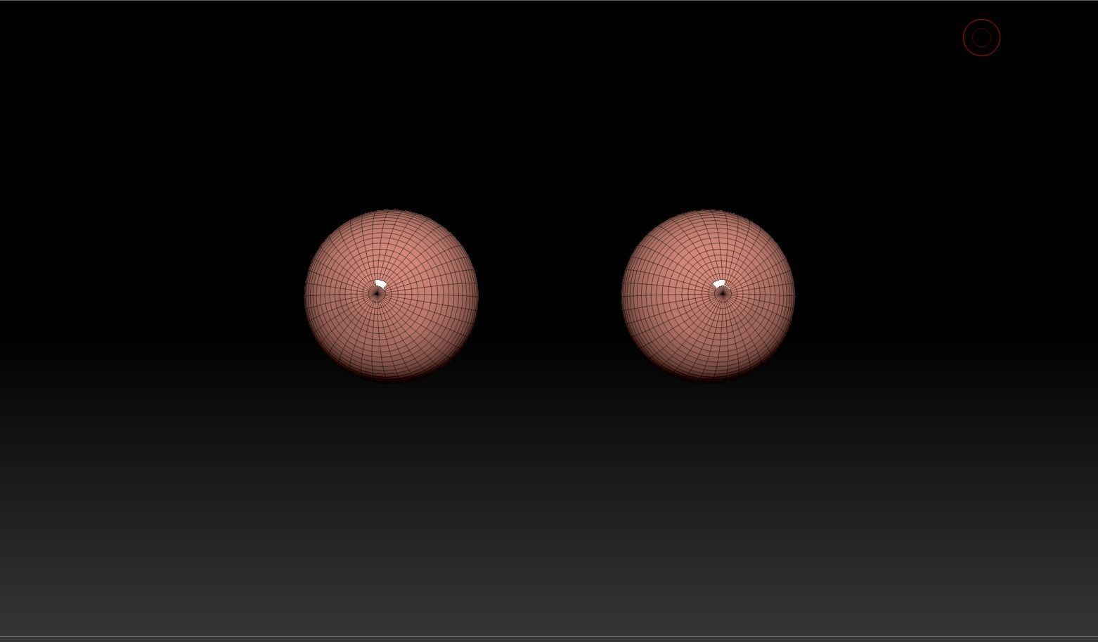 Realistic Female Head 3D Model 3D model_2