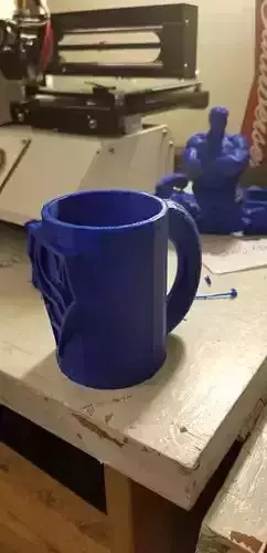 superman-cup superman coffee mug 3D print model